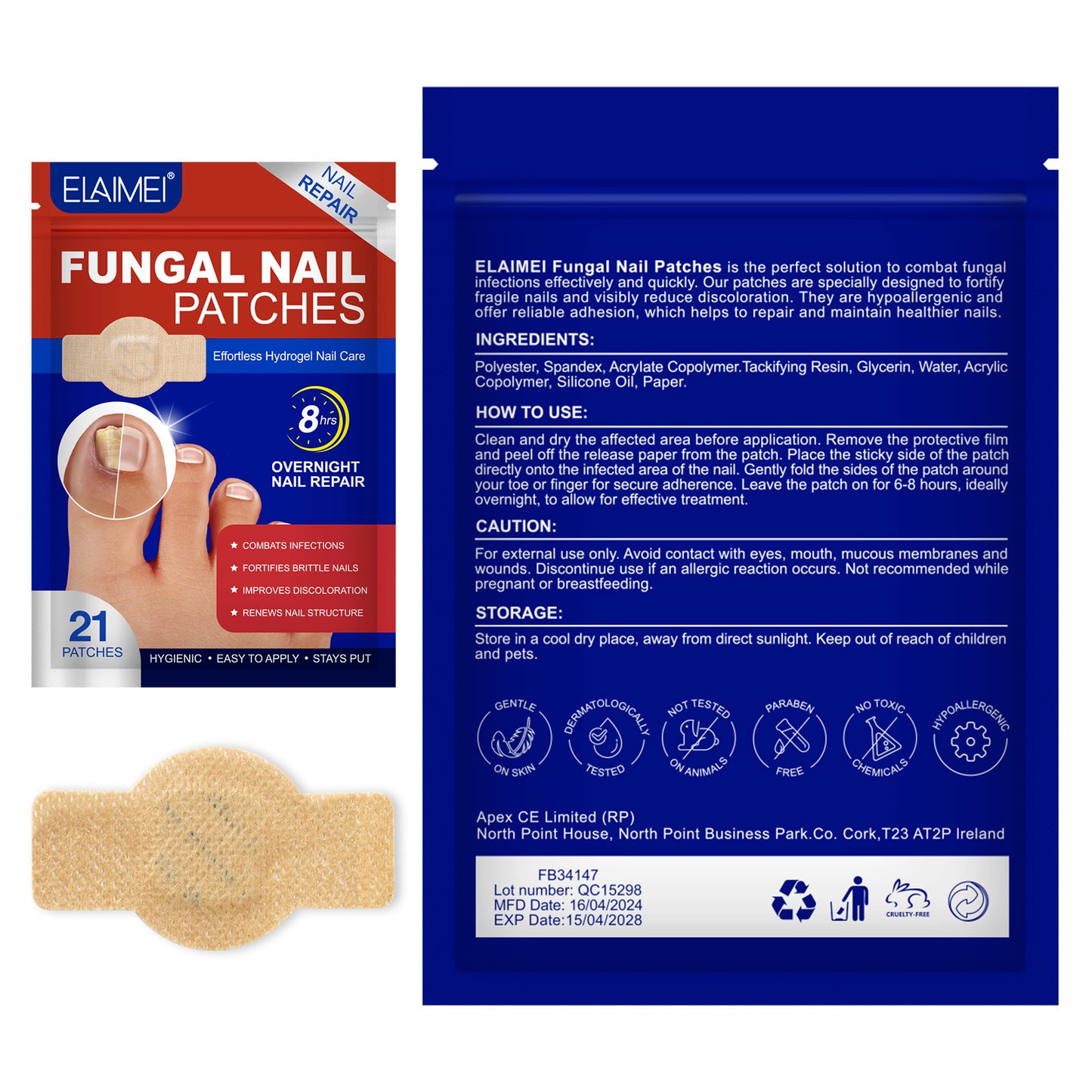 NailFungiClear™ Patches